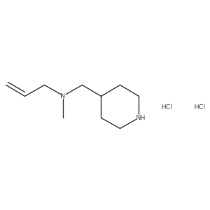 Methyl[(piperidin-4-yl)methyl](prop-2-en-1-yl)amine dihydrochloride Structure