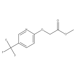 Methyl 2-{[5-(trifluoromethyl)pyridin-2-yl]oxy}acetate Structure