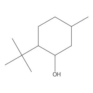 Cyclohexanol, 2-(1,1-dimethylethyl)-5-methyl-, (1I+/-,2I+/-,5I+/-)- Structure