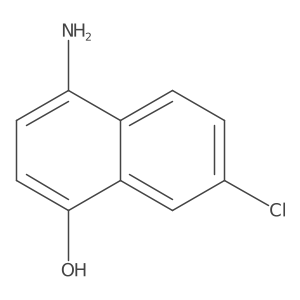 4-Amino-7-chloronaphthalen-1-ol结构式