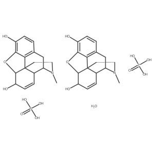 Morphine phosphate hemihydrate结构式