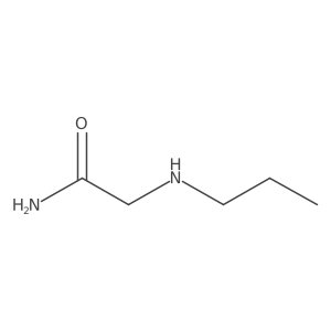2-(Propylamino)acetamide Structure