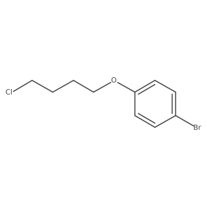 1-Bromo-4-(4-chlorobutoxy)benzene结构式