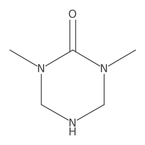 1,3-Dimethyl-1,3,5-triazinan-2-one Structure