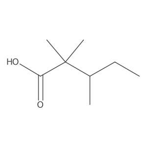 2,2,3-Trimethylpentanoic acid结构式