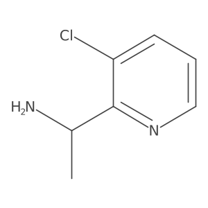 (S)-1-(3-Chloropyridin-2-yl)ethan-1-amine Structure