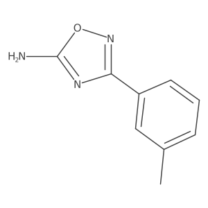 3-(m-Tolyl)-1,2,4-oxadiazol-5-amine Structure