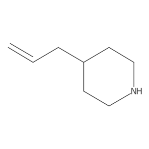 4-(Prop-2-en-1-yl)piperidine结构式