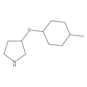 3-((4-Methylcyclohexyl)oxy)pyrrolidine Structure