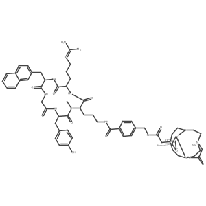 Pentixafor gallium Structure