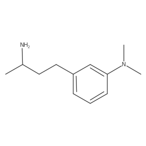 3-[(3R)-3-aminobutyl]-N,N-dimethylaniline Structure