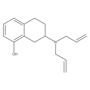 7-[Bis(prop-2-en-1-yl)amino]-5,6,7,8-tetrahydronaphthalen-1-ol Structure