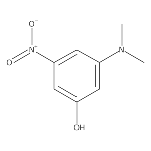 3-(Dimethylamino)-5-nitrophenol Structure