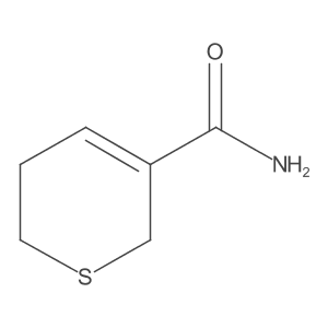 5,6-Dihydro-2H-thiopyran-3-carboxamide Structure