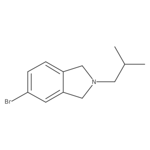 5-Bromo-2-isobutylisoindoline结构式