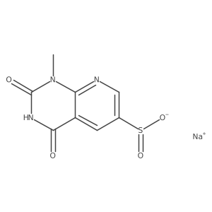 sodium 1-methyl-2,4-dioxo-1H,2H,3H,4H-pyrido[2,3-d]pyrimidine-6-sulfinate结构式