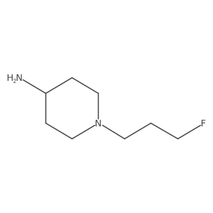 1-(3-Fluoropropyl)piperidin-4-amine结构式