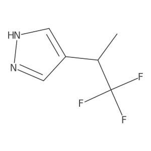 4-(1,1,1-Trifluoropropan-2-yl)-1H-pyrazole Structure
