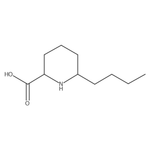 6-Butylpiperidine-2-carboxylic acid Structure