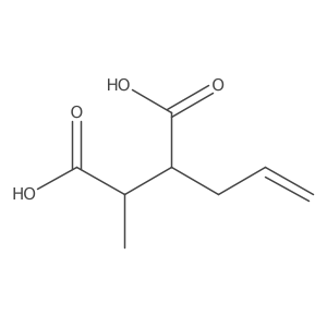 2-Allyl-3-methylsuccinic acid Structure