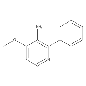 4-Methoxy-2-phenylpyridin-3-amine Structure