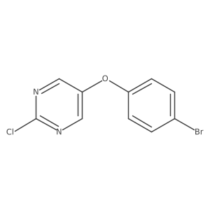 5-(4-Bromophenoxy)-2-chloropyrimidine结构式