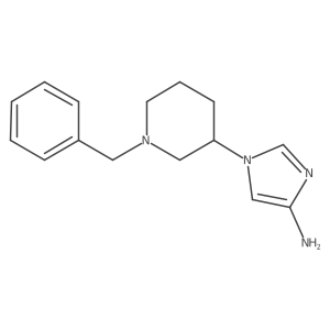 1-(1-Benzylpiperidin-3-yl)-1h-imidazol-4-amine结构式