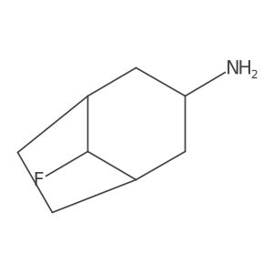 8-Fluorobicyclo[3.2.1]octan-3-amine结构式