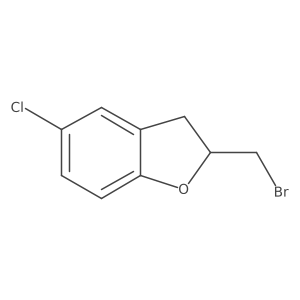 2-(Bromomethyl)-5-chloro-2,3-dihydrobenzofuran Structure