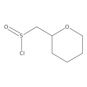 (Oxan-2-yl)methanesulfinyl chloride Structure