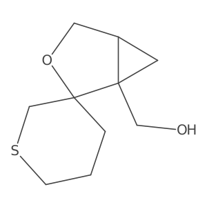 3-Oxaspiro[bicyclo[3.1.0]hexane-2,3'-thiane]-1-ylmethanol Structure