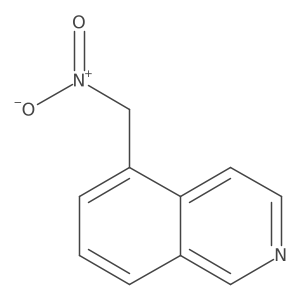 5-(Nitromethyl)isoquinoline结构式