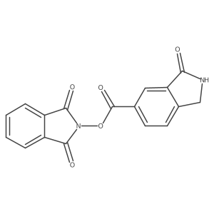 1,3-dioxo-2,3-dihydro-1H-isoindol-2-yl 3-oxo-2,3-dihydro-1H-isoindole-5-carboxylate Structure