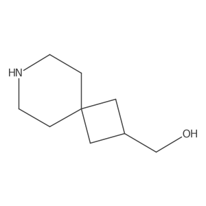 (7-Azaspiro[3.5]nonan-2-yl)methanol结构式