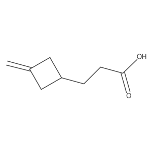 3-(3-Methylidenecyclobutyl)propanoic acid结构式