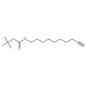 tert-butyl N-(dec-9-yn-1-yl)carbamate结构式