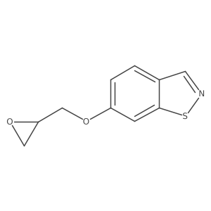 6-(Oxiran-2-ylmethoxy)-1,2-benzothiazole Structure