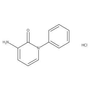 3-Amino-1-phenylpyridin-2-one;hydrochloride Structure