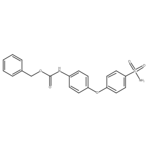 benzyl N-[4-(4-sulfamoylphenoxy)phenyl]carbamate Structure