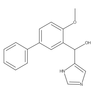 1H-imidazol-4-yl(4-methoxy[1,1'-biphenyl]-3-yl)methanol Structure