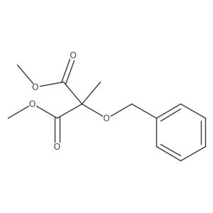 Dimethyl 2-(benzyloxy)-2-methylmalonate结构式