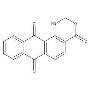 1H-Anthra[1,2-d][1,3]oxazine-4,7,12(2H)-trione结构式