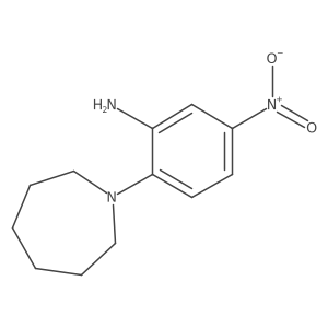 2-(Hexahydro-1H-azepin-1-yl)-5-nitrobenzenamine Structure