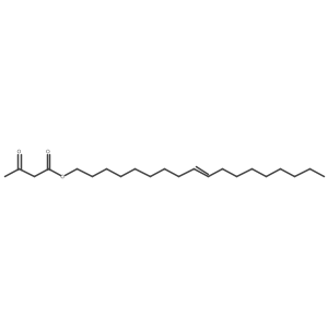 Octadec-9-EN-1-YL 3-oxobutanoate结构式