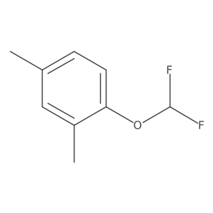 1-Difluoromethoxy-2,4-dimethylbenzene Structure
