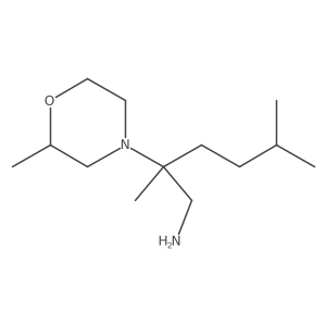 I(2),2-Dimethyl-I(2)-(3-methylbutyl)-4-morpholineethanamine结构式