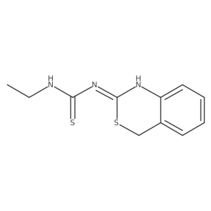 1-(4H-3,1-benzothiazin-2-yl)-3-ethylthiourea Structure