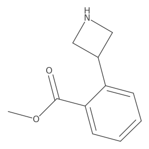 Methyl 2-(azetidin-3-yl)benzoate Structure