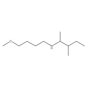 (4-Methoxybutyl)(3-methylpentan-2-yl)amine结构式
