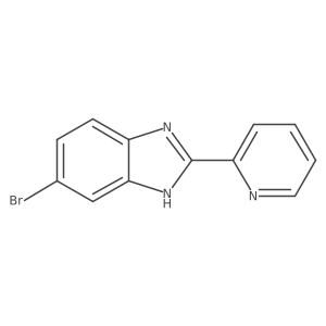 5-bromo-2-(pyridin-2-yl)-1H-1,3-benzodiazole Structure